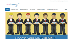 Desktop Screenshot of iminthewedding.com